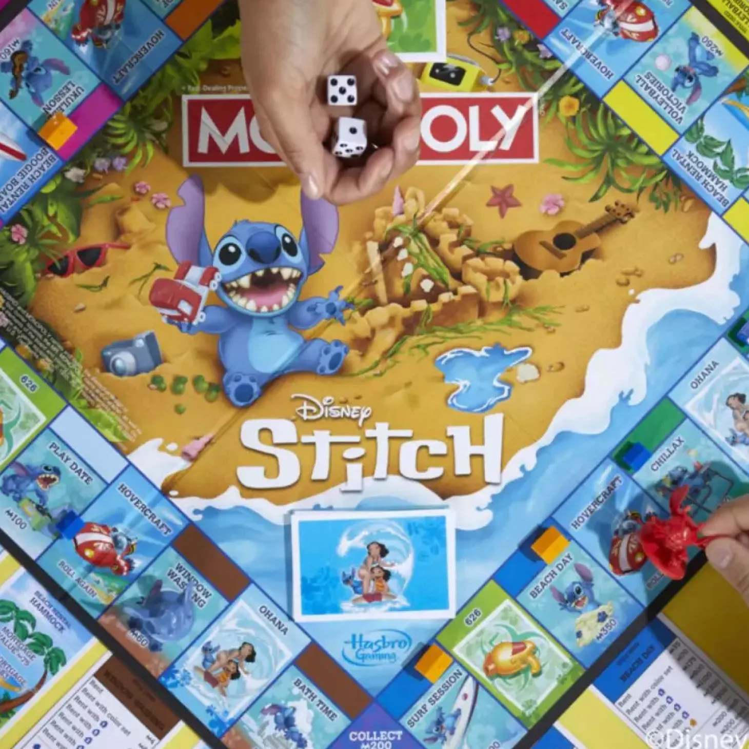 Monopoly Stitch Juego de mesa Hasbro