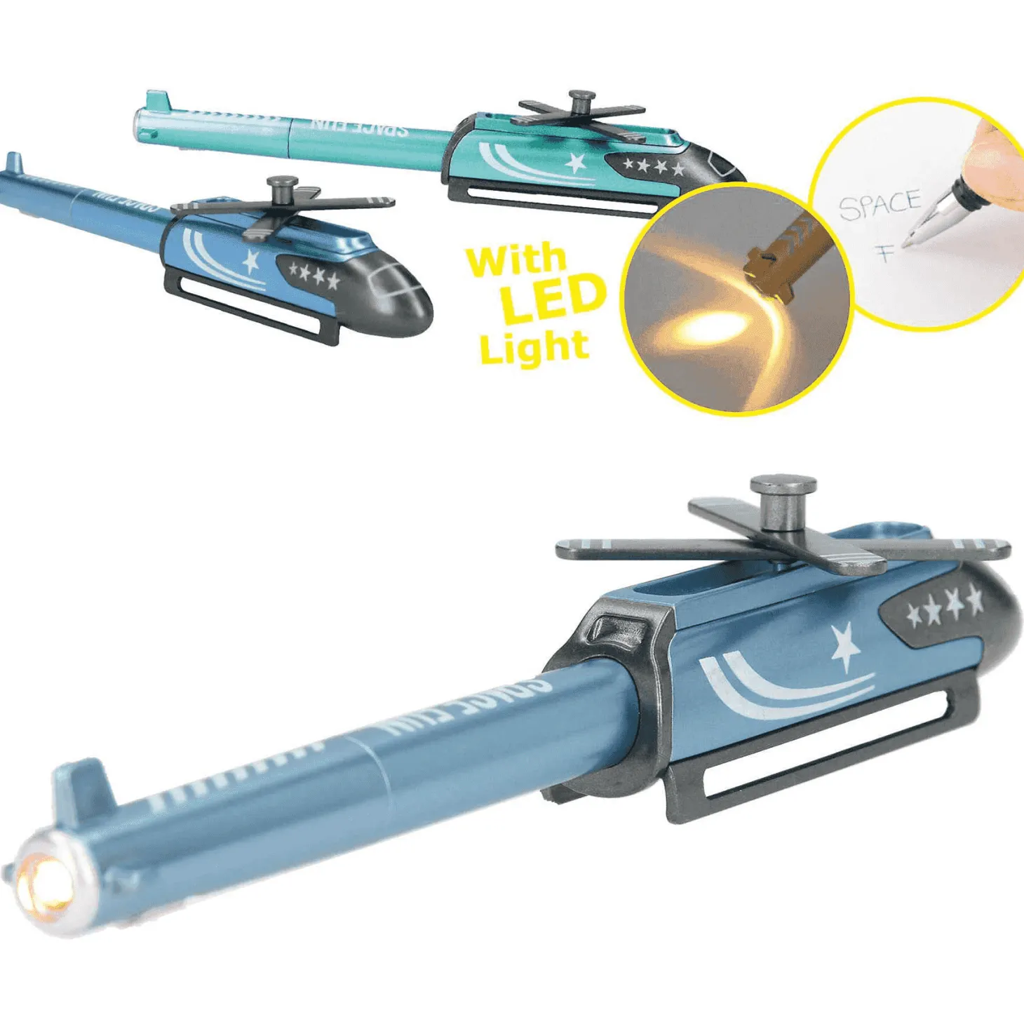 Monster Cars Boligrafo Helicoptero Diferentes Modelos