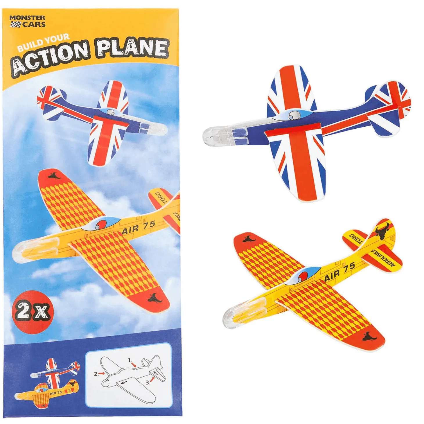 Monster Cars Planeadores Diferentes Modelos