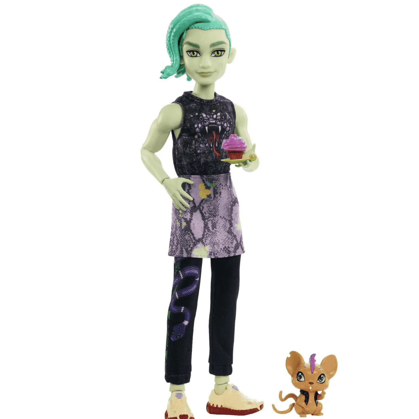 Monster High Muñeco Deuce Gorgon articulado