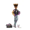 Monster High Clawd Wolf Muñeco articulado con mascota y accesorios de moda