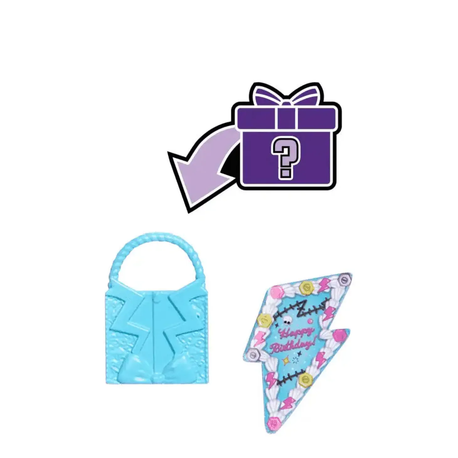 Monster High Cumplespantos Frankie Stein – Muñeca de fiesta con look electrizante