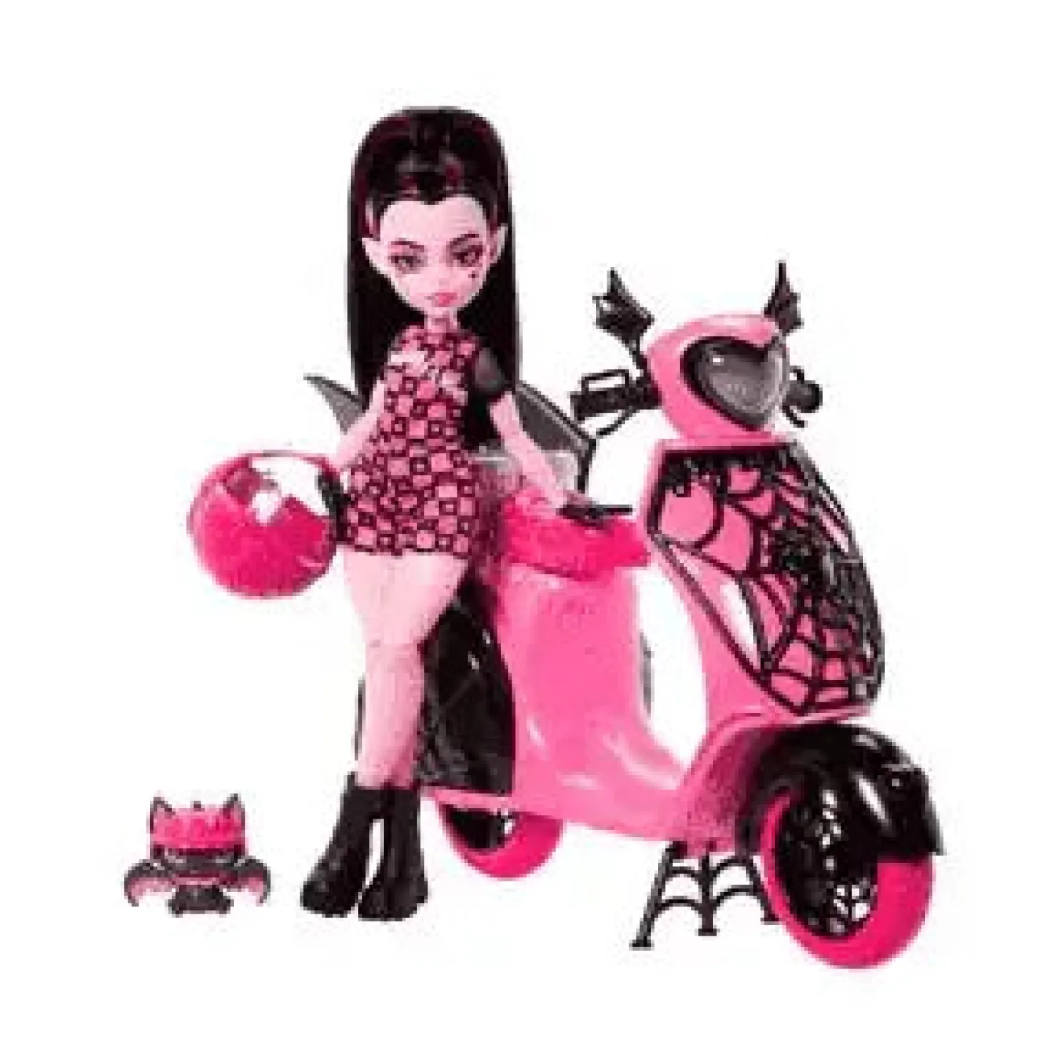 Monster High Draculaura con Scooter Vamptástico