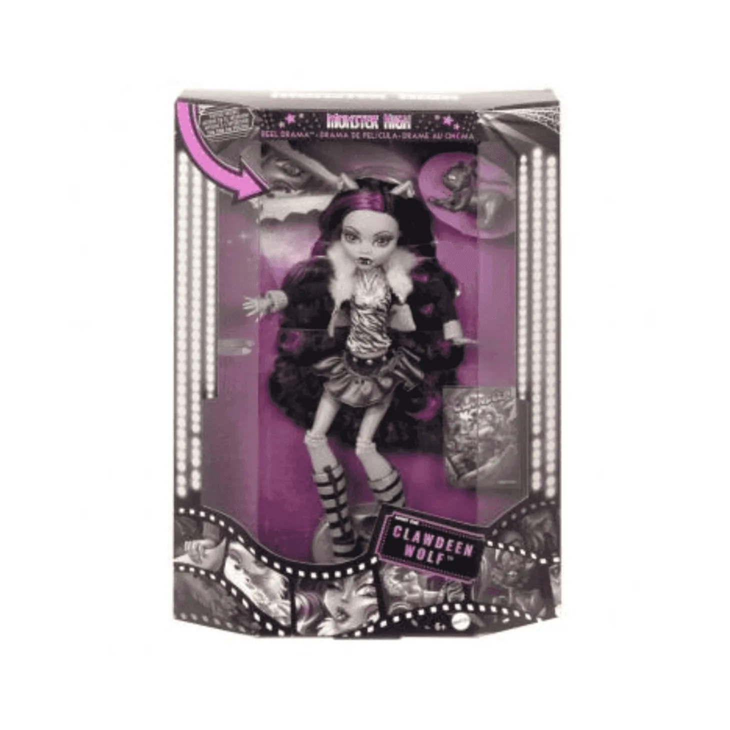 Monster High Reel Drama Clawdeen Wolf