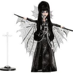 Monster High Skullector Elvira, Mistress of the Dark – Muñeca Coleccionista