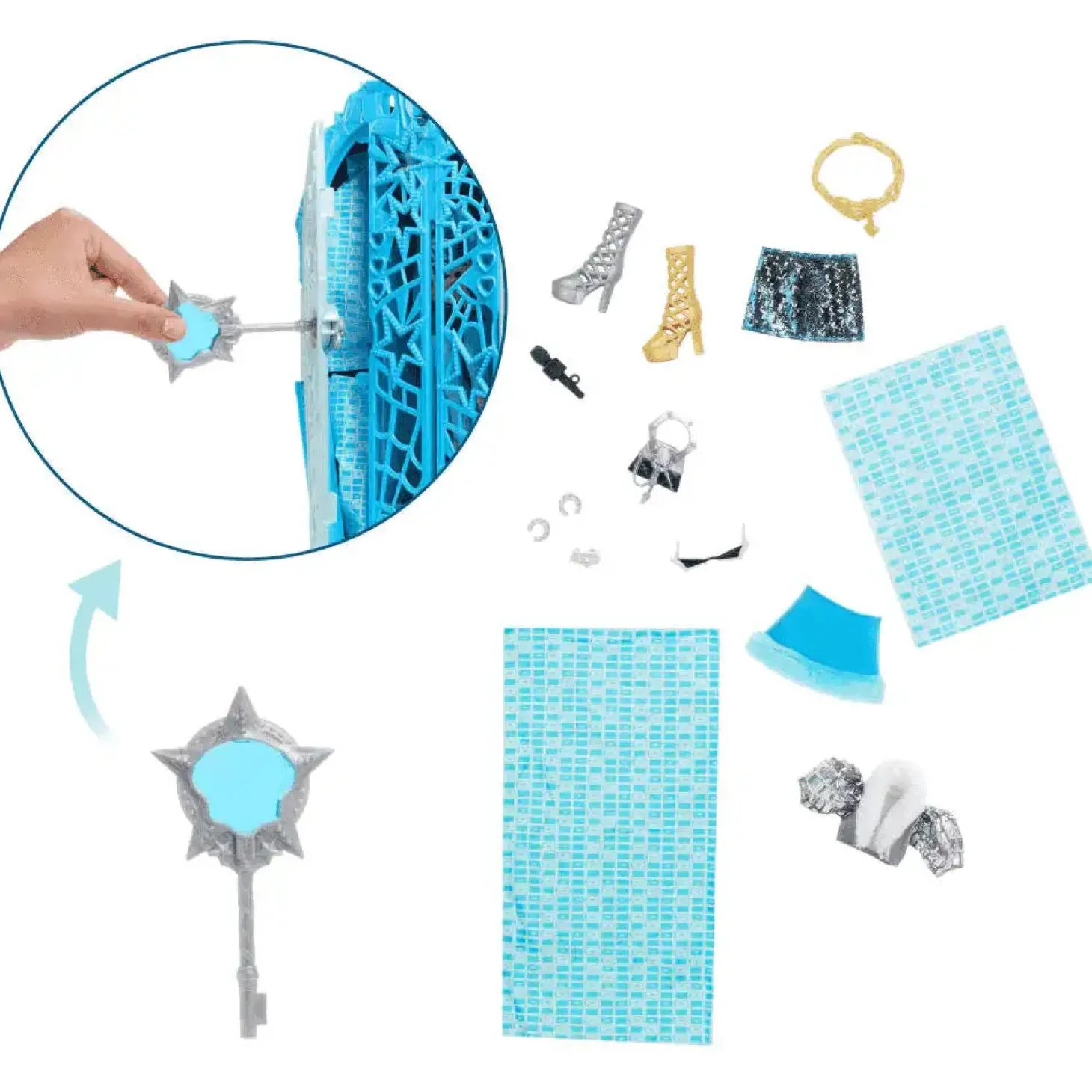 Monster High Skulltimate Secrets Hauntlywood – Frankie Stein con armario y 19+ sorpresas