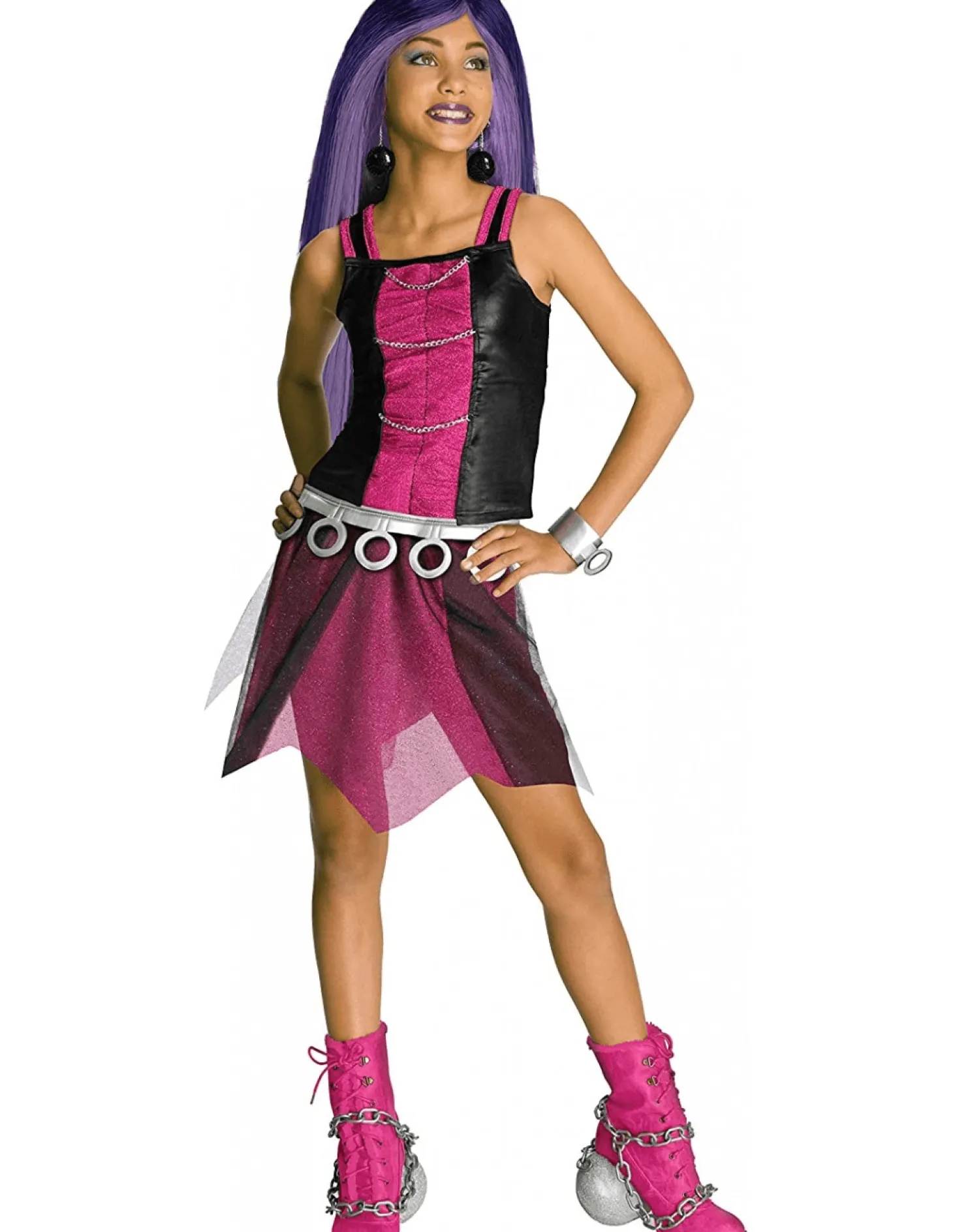 Monster Hight disfraz de Spectra Vondergeist 3-4 años