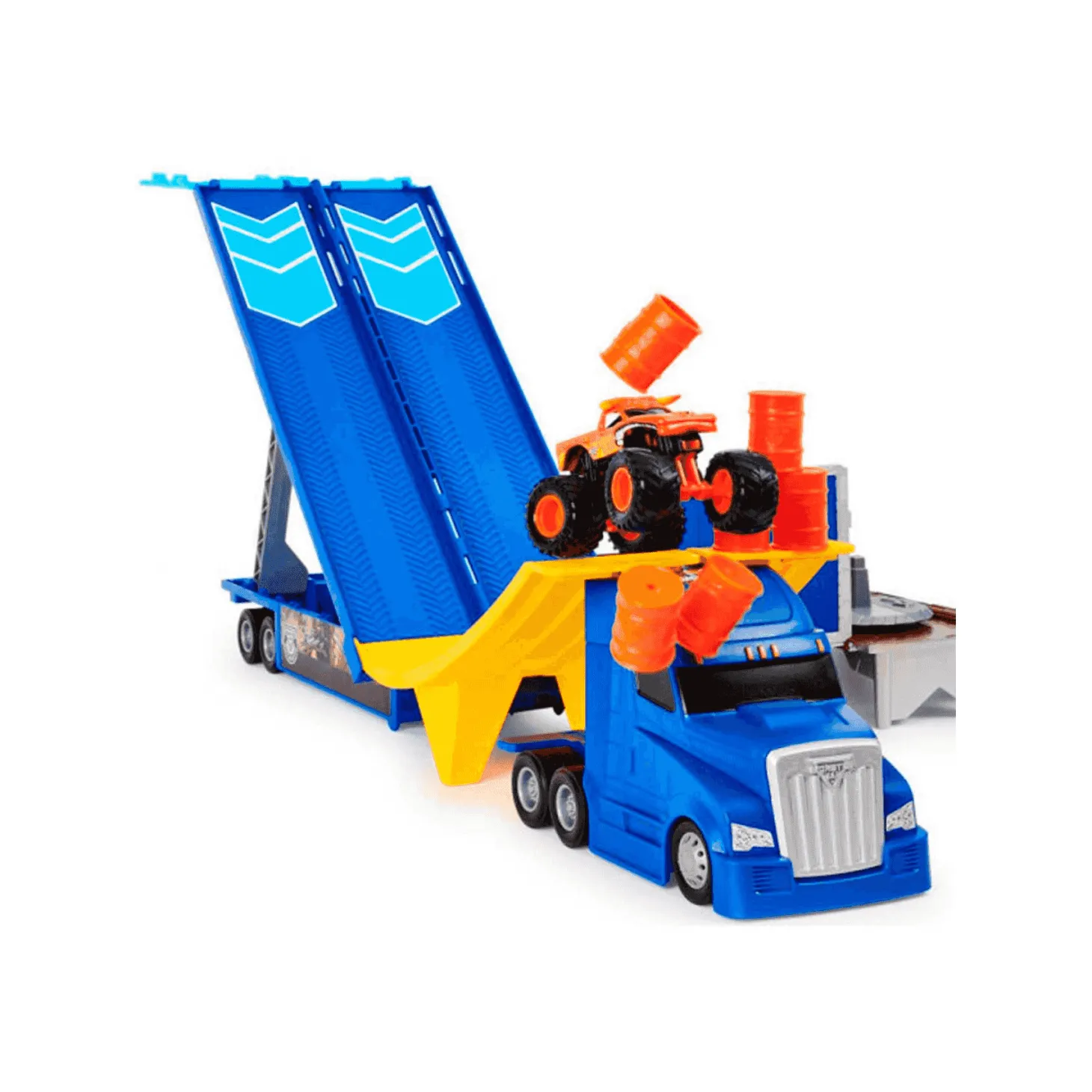 Monster Jam Trailer Transform