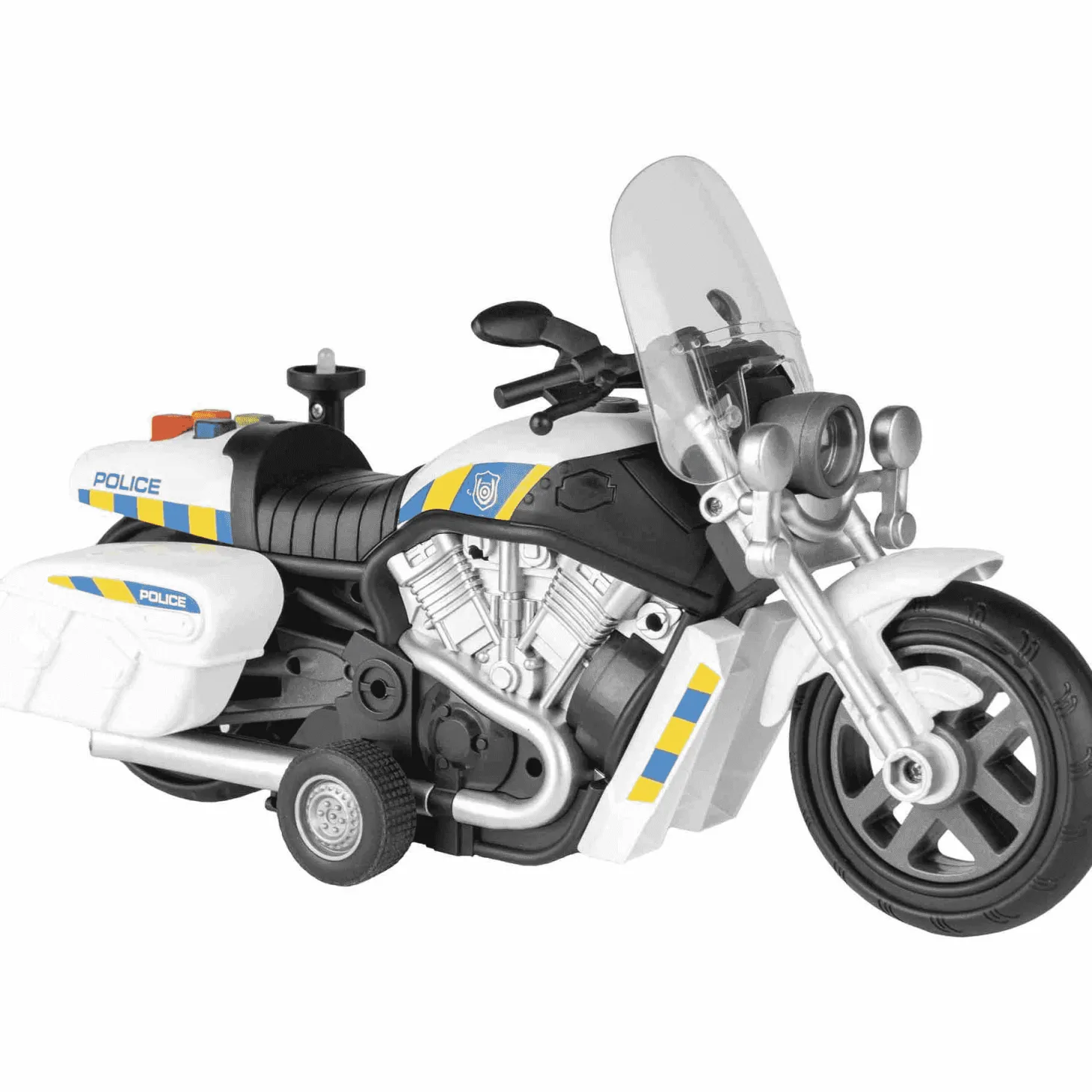 Moto Policía a Escala de Motor Planet