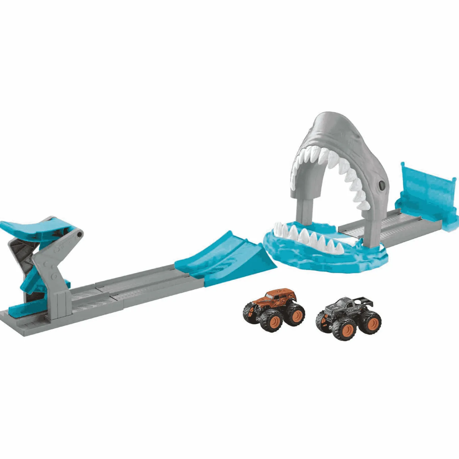 Motor Planet Pista Coches Tiburón