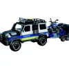 Motor Planet Transporte Policía con Remolque – Vehículo de fricción con luces y sonidos (3+)