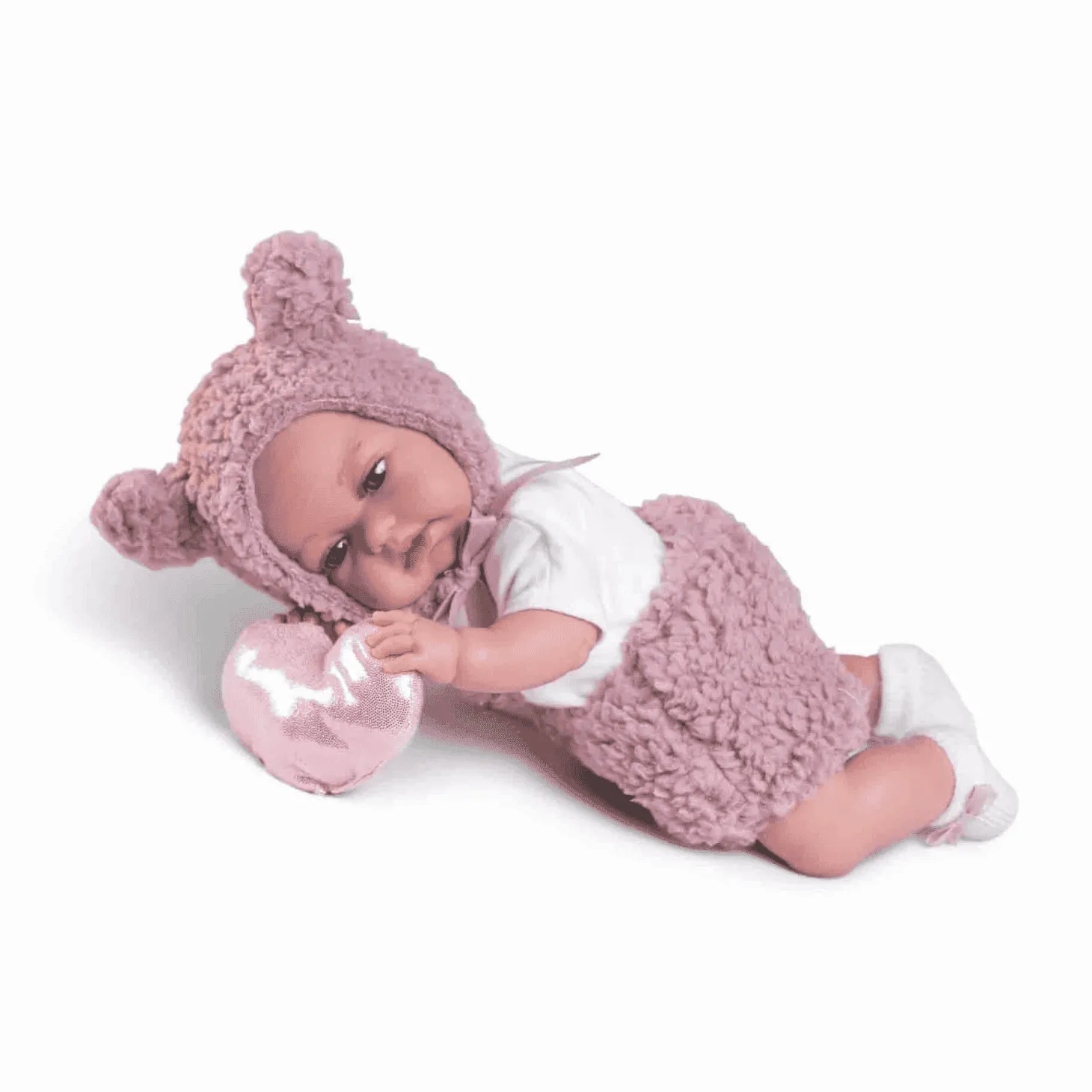 Muñeca Baby Toneta posturitas corazón Antonio Juan