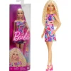 Muñeca Barbie Fashionista con cabello rubio ondulado “Totally Hair”