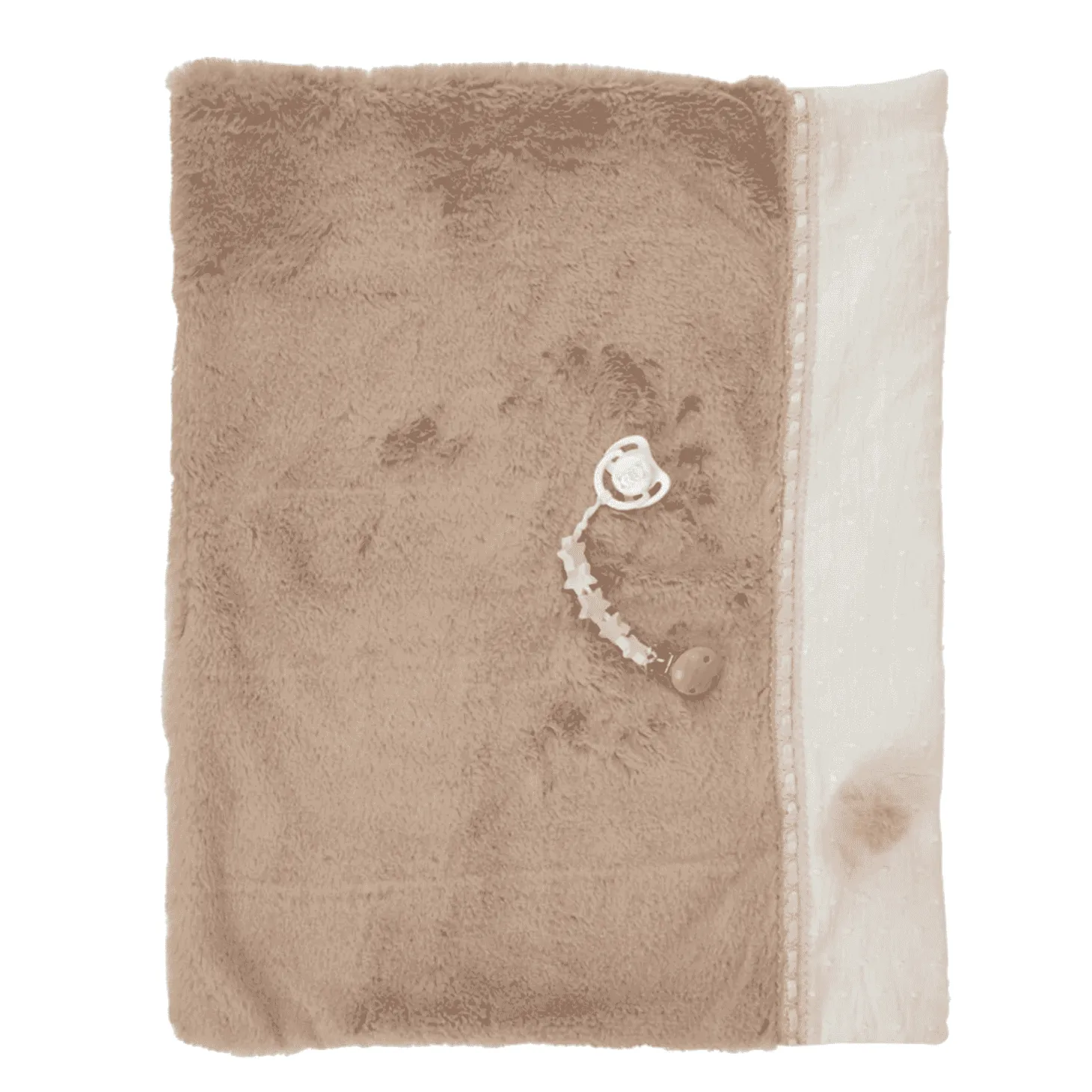 Muñeca Reborn Jade Marrón con Manta 38 cm