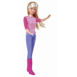 Muñeca Steffi Love Profesora de Equitación Con Muñeca Evi