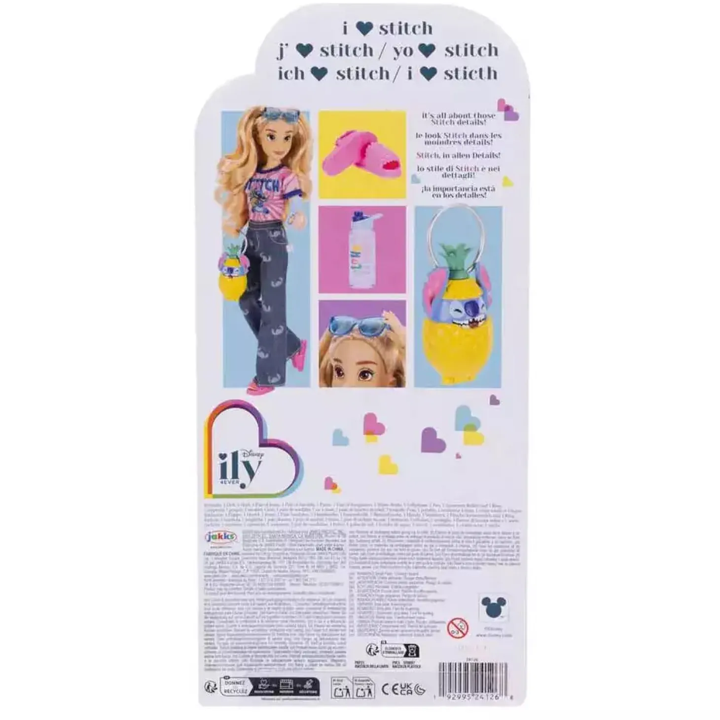 Muñeca Stitch ILY 4EVER Moda 25 cm