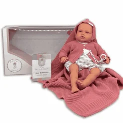 Muñecas Antonio Juan Muñeca Reborn Baby Love de 42 cm