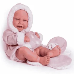 Muñecas Antonio Juan Recién Nacida Carla con Toallita 42 cm