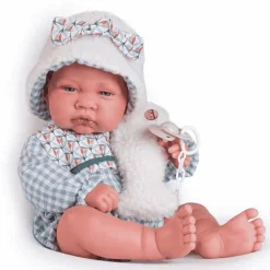 Muñecas Antonio Juan Recién Nacido con Pez de Borreguillo 42 cm