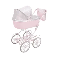 Muñecas Arias Coche con Capota Plegable Emma con Bolso