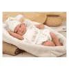 Muñecas Arias Reborn Aday con Capazo Beige 40 cm