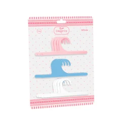 Muñecas Arias Set de 12 Perchas Colores