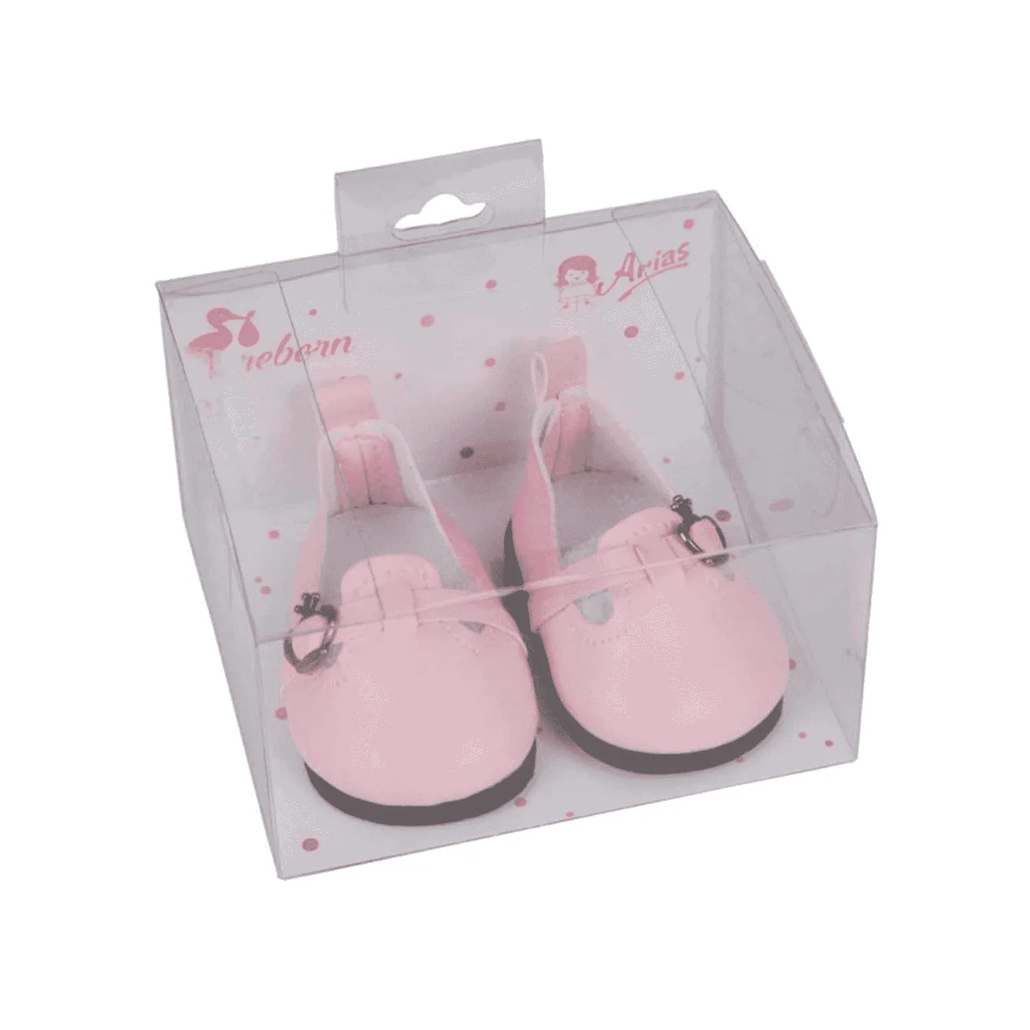Muñecas Arias Set Zapatos Rosa para Muñecas 45 cm
