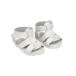 Muñecas Arias Zapato Sandalias Blancas 45 cm
