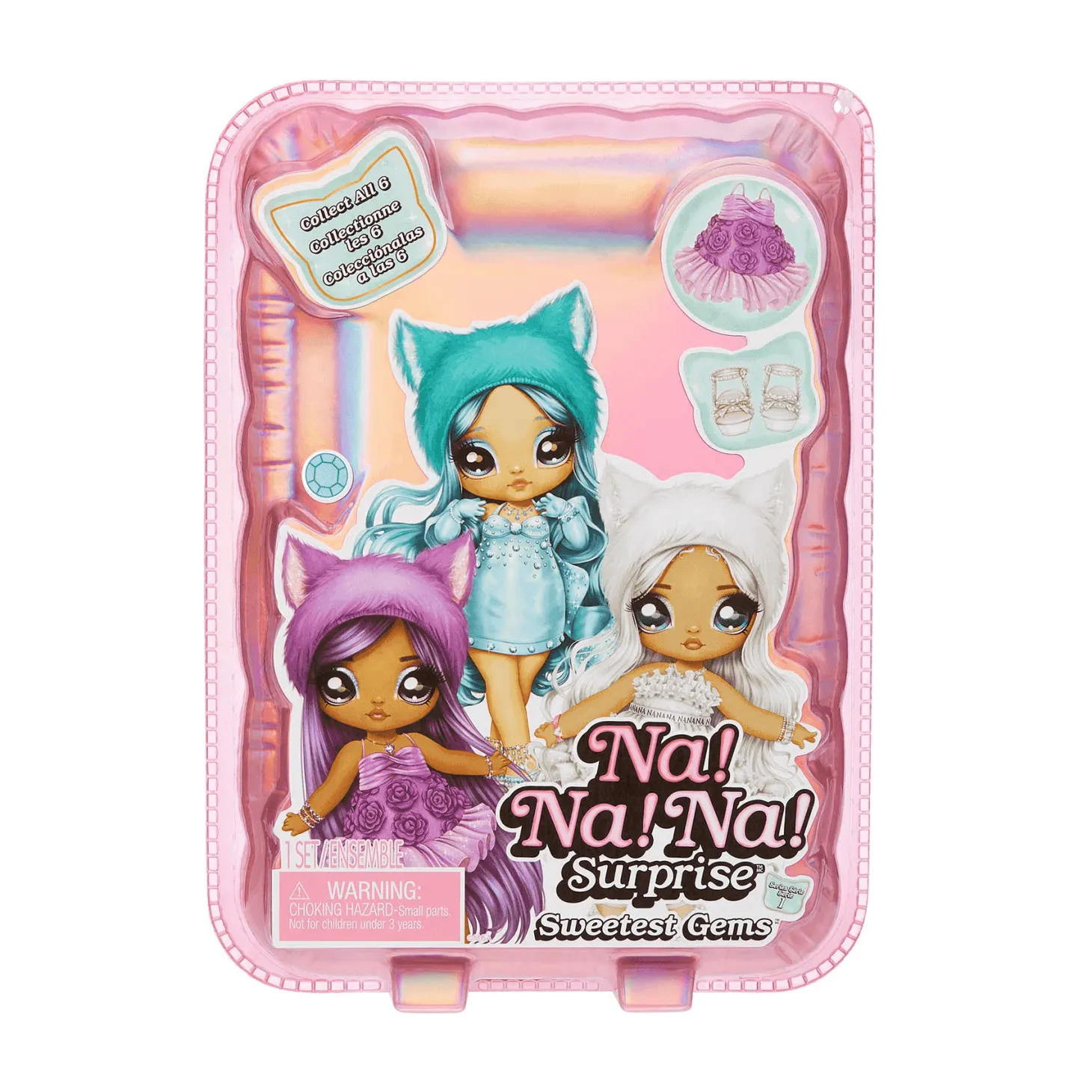 Muñecas Na! Na! Na! Surprise Sweetest Gems Modelo Sorpresa