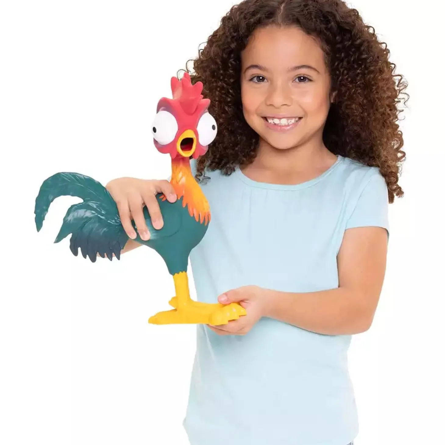 Muñeco Hei Hei Aprieta y Grita Vaiana 2 Disney 30 cm
