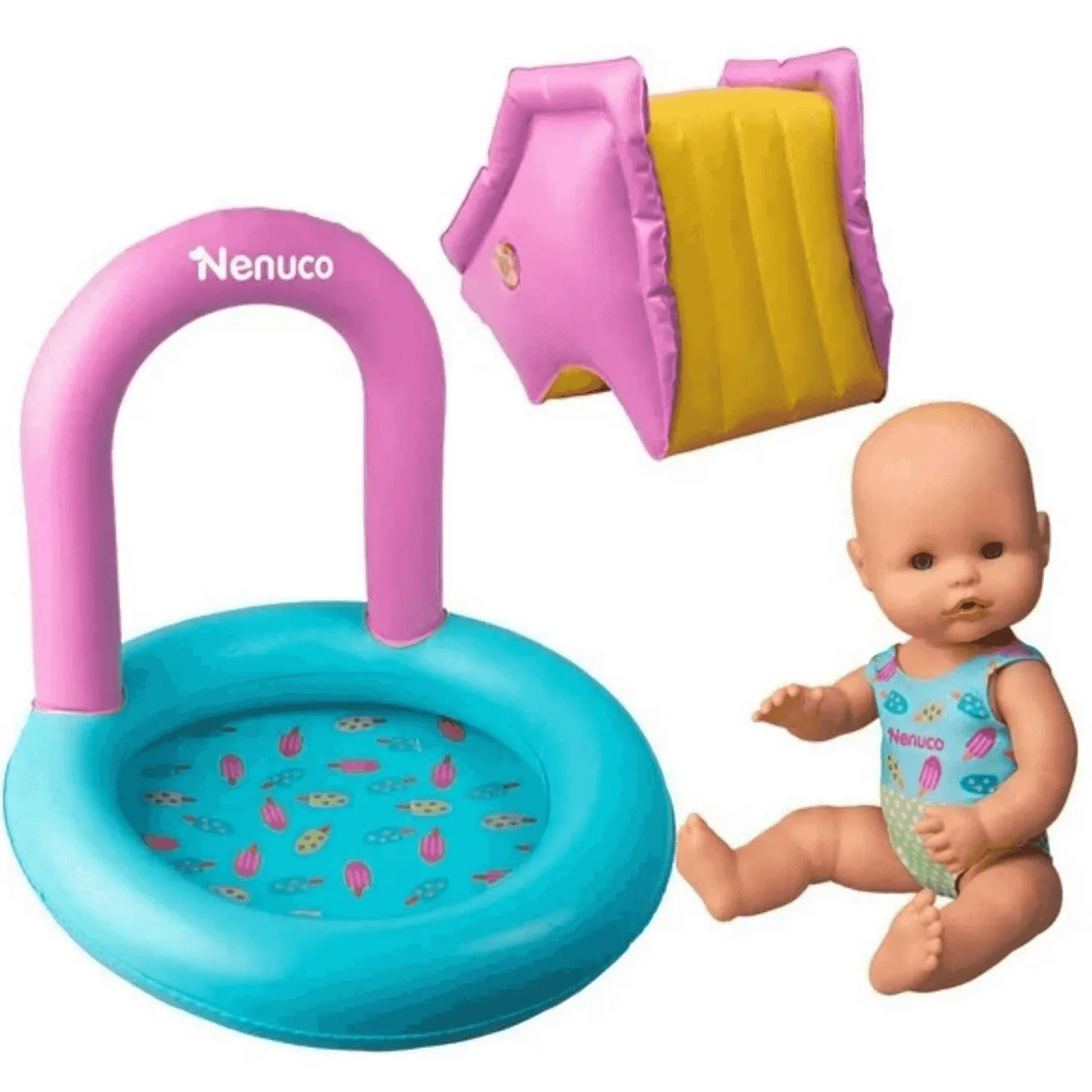 Muñeco Nenuco Fiesta en la Piscina - ¡Diversión Acuática!