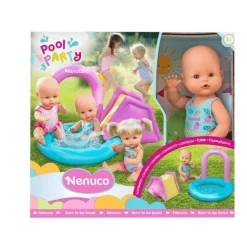 Muñeco Nenuco Fiesta en la Piscina - ¡Diversión Acuática!