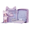 Na! Na! Na! Surprise 3 en 1 Mochila Dormitorio Serie 3 Lavender Kitty