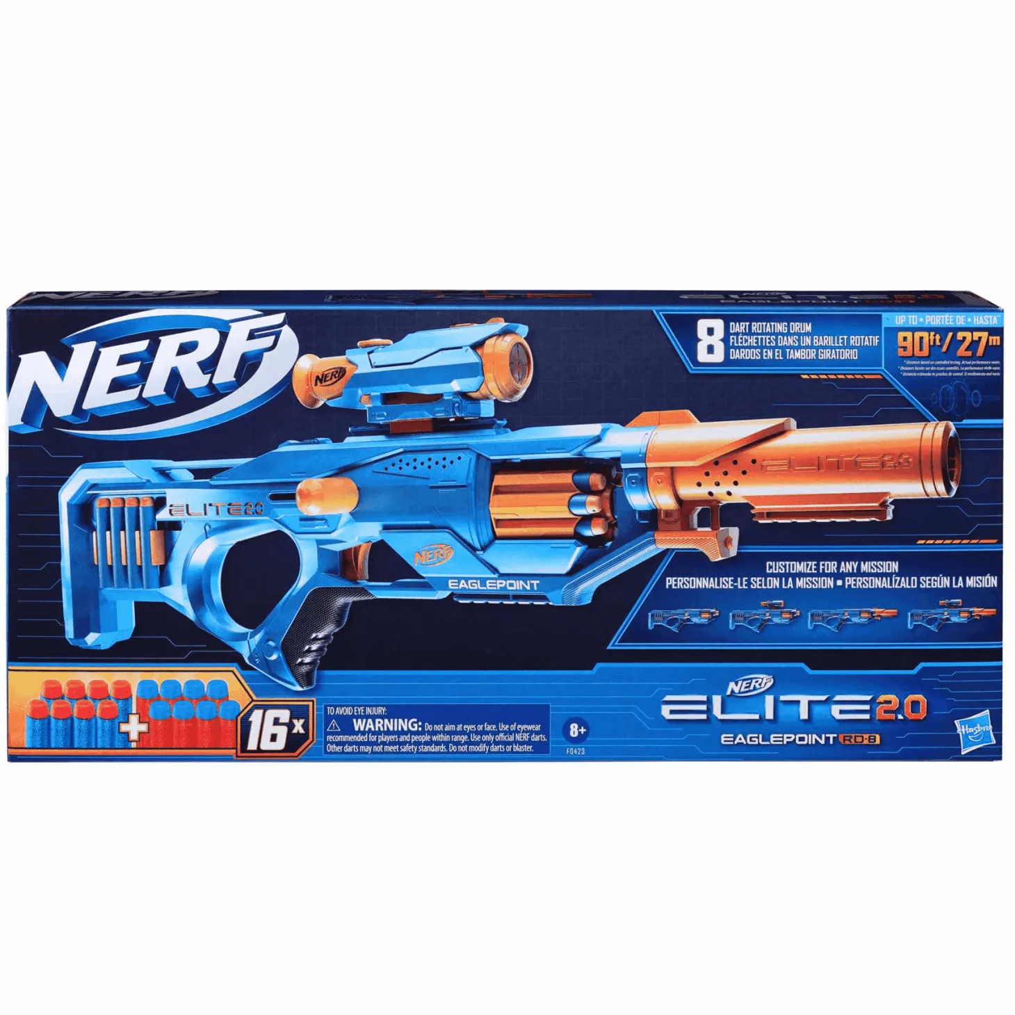 NERF Elite 2.0 Eaglepoint RD 8