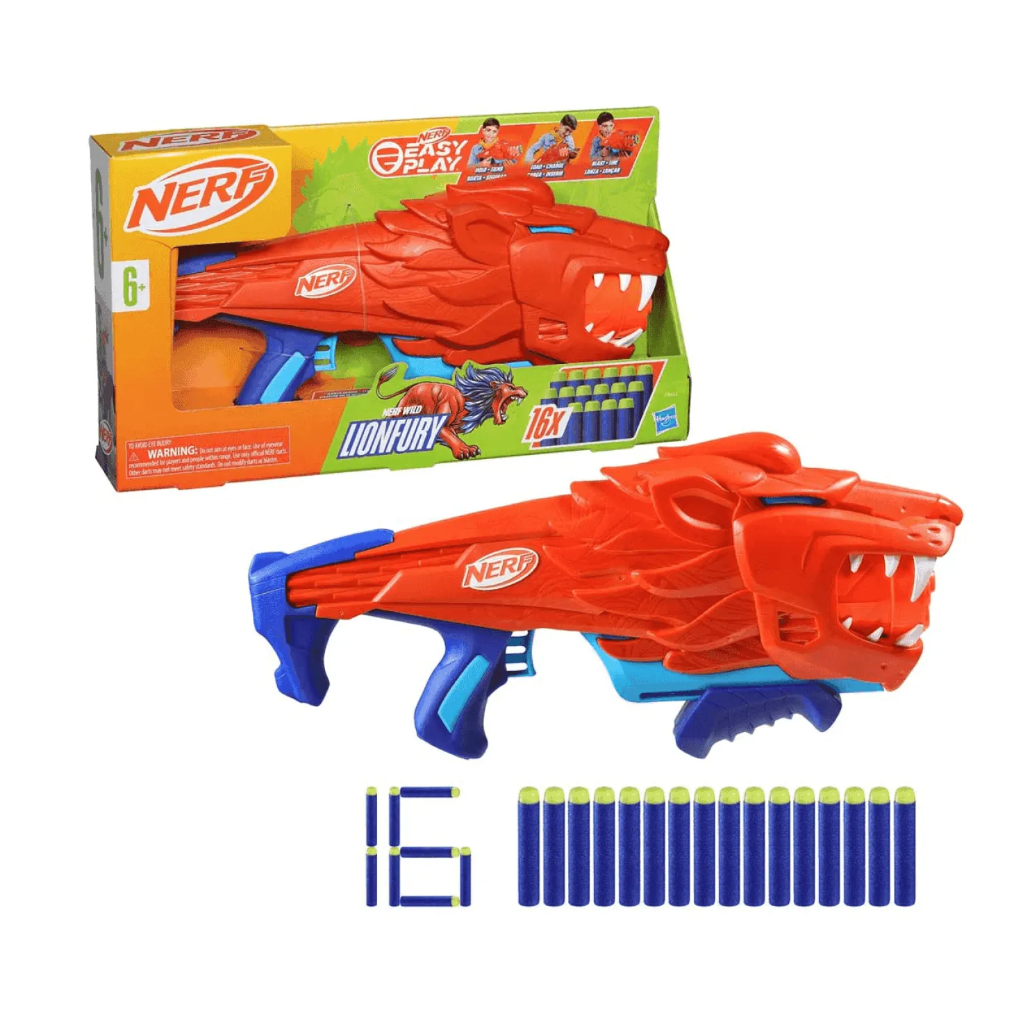 Nerf Junior Wild Lionfury Hasbro