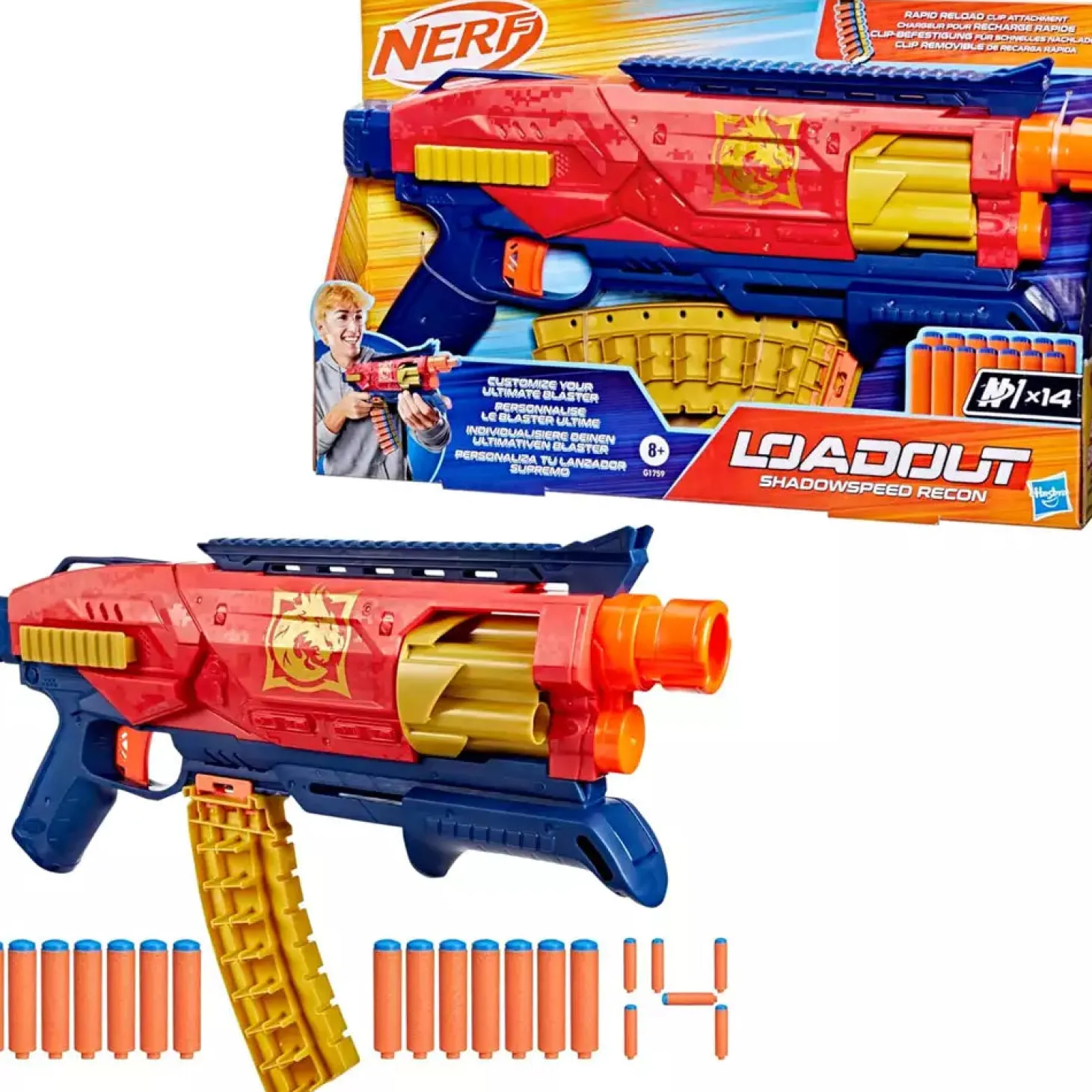 Nerf Loadout Shadowspeed Recon