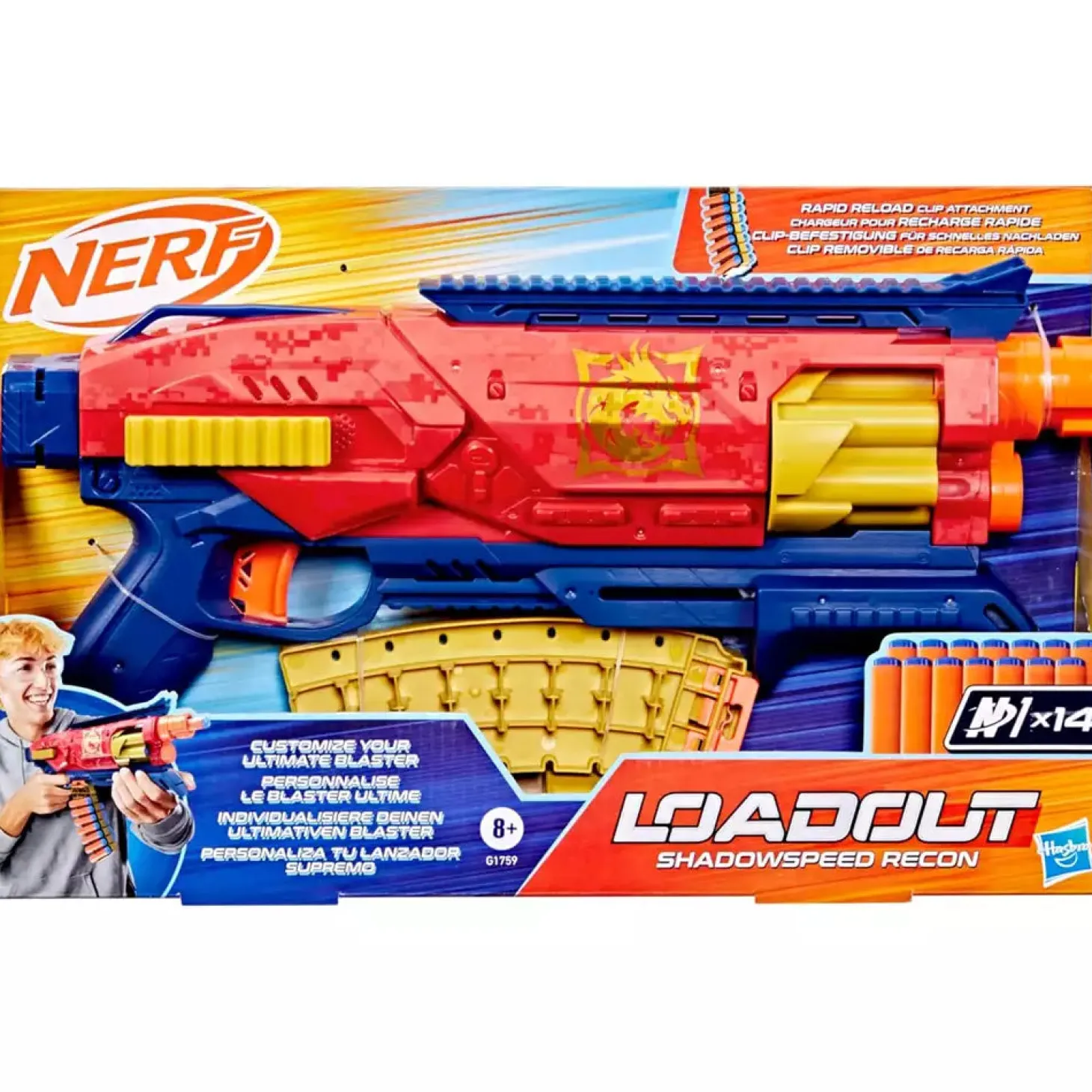 Nerf Loadout Shadowspeed Recon