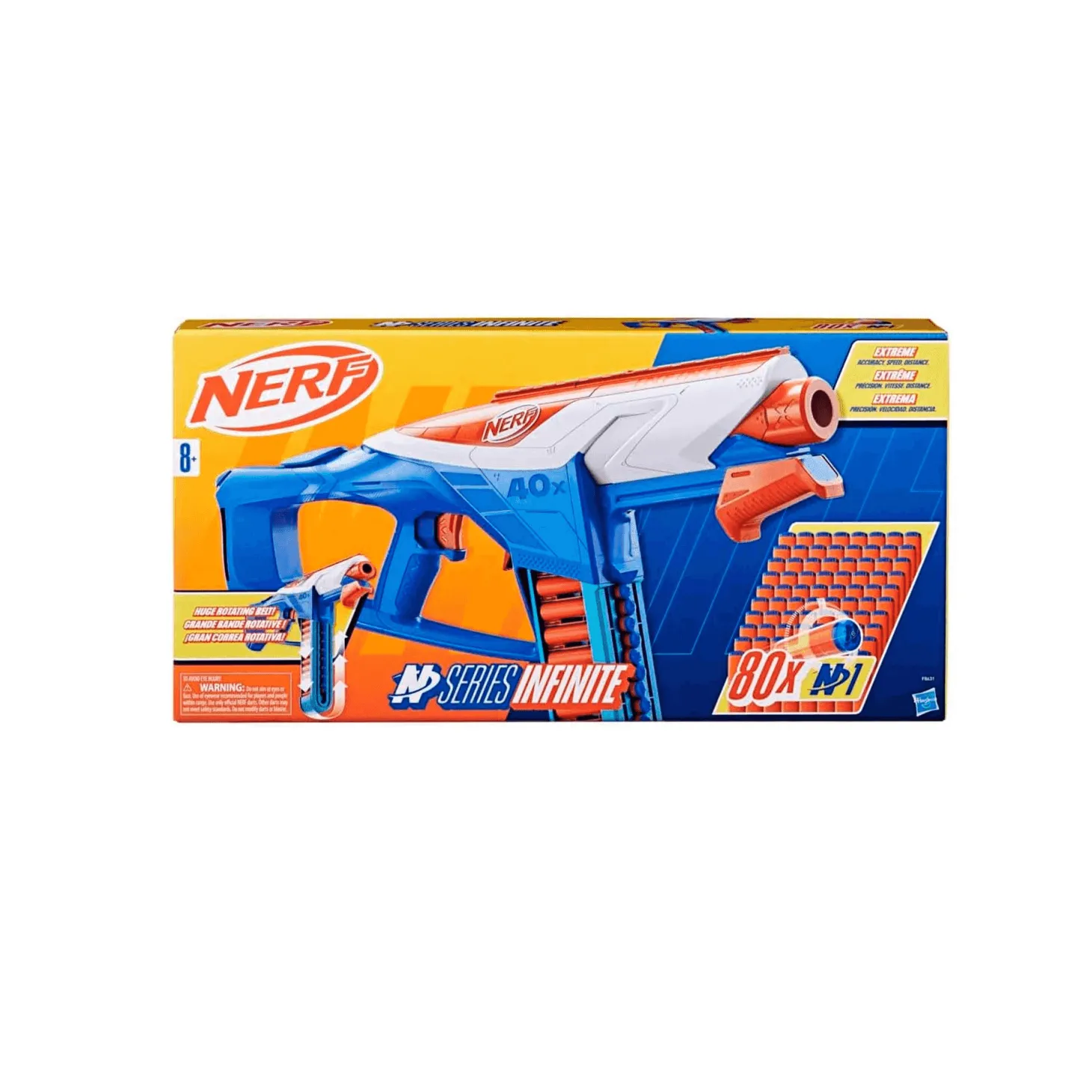 Nerf N Series Infinite Lanzador con 80 Dardos