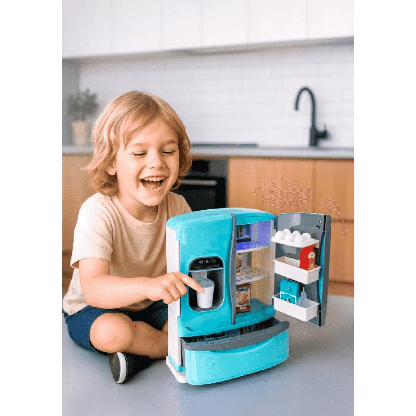 Nevera de Juguete Role Planet Frigo Deluxe Super Chef con luces, sonidos y spray (3+)