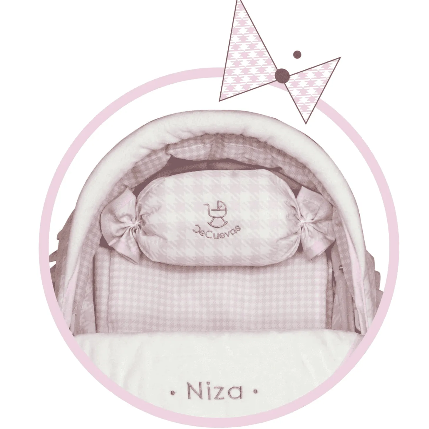 Niza Coche Capota Plegable con Sombrilla