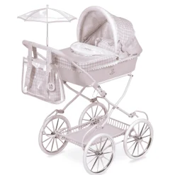 Niza Coche Muñeca Plegable con Sombrilla