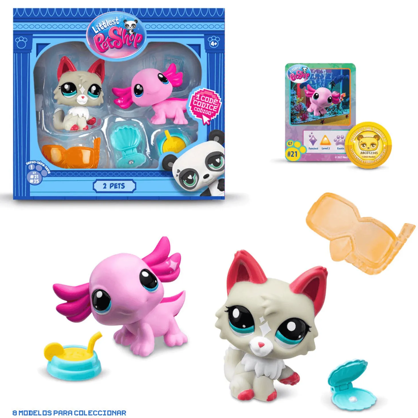Pack De 2 Mascotas Littlest Pet Shop
