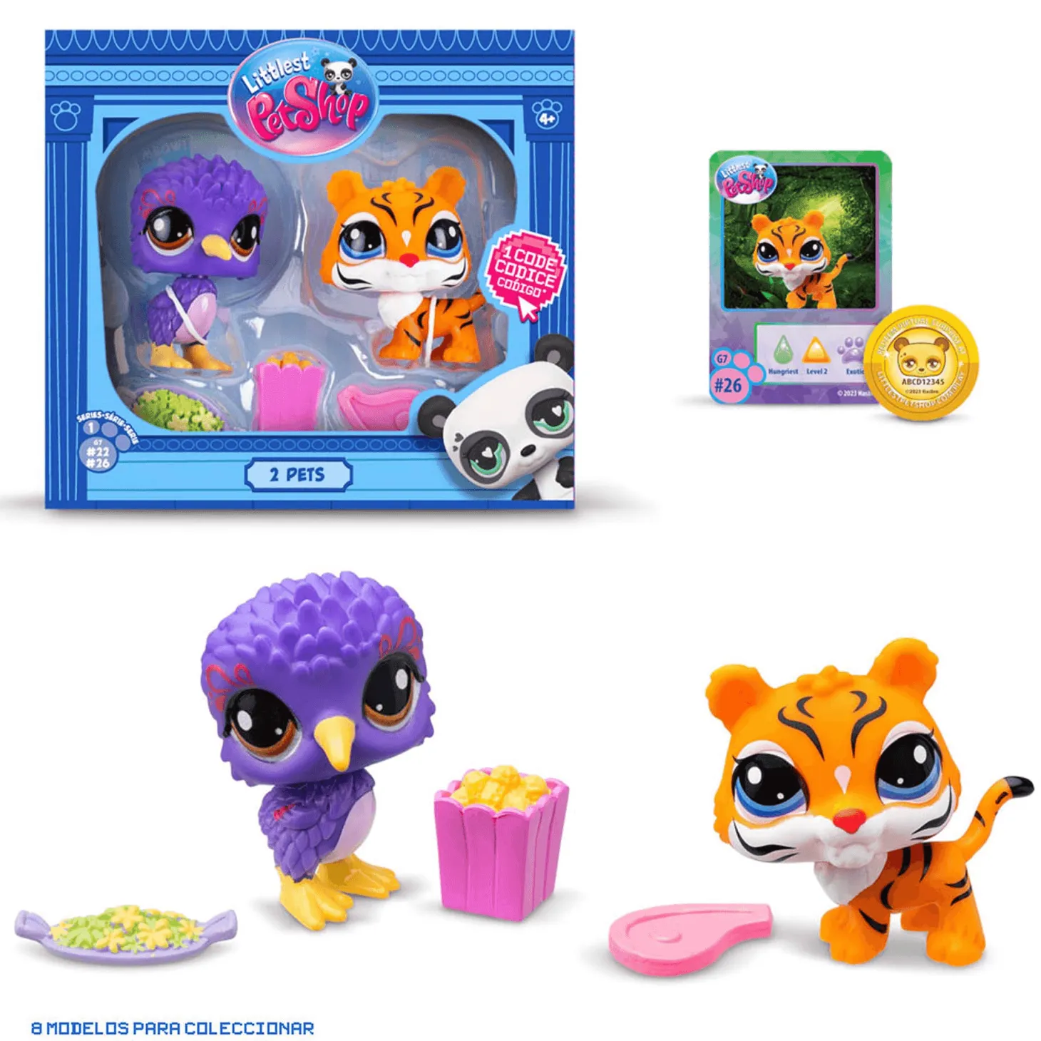 Pack De 2 Mascotas Littlest Pet Shop