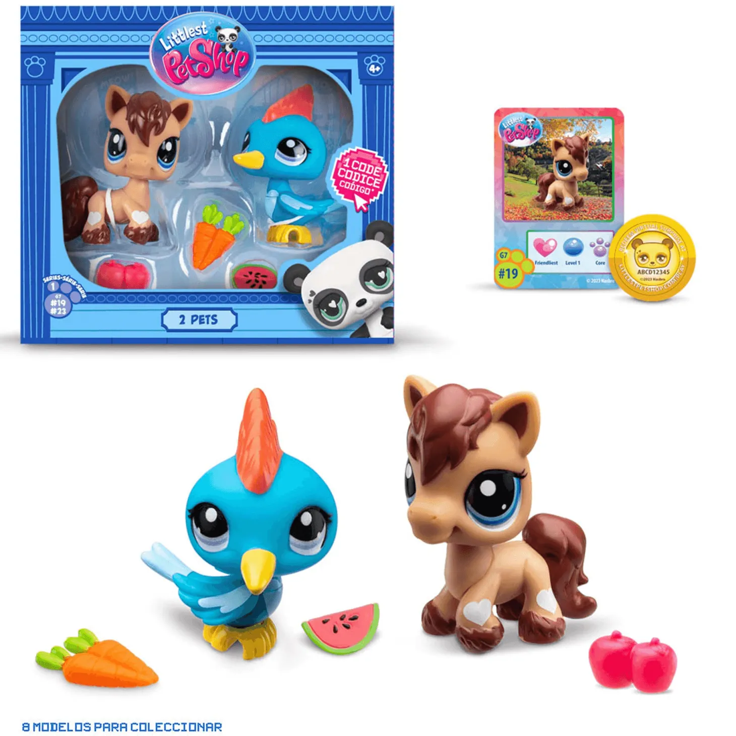 Pack De 2 Mascotas Littlest Pet Shop