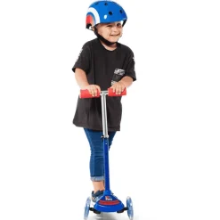 Patinete Con Luces Maxi Scooter Azul