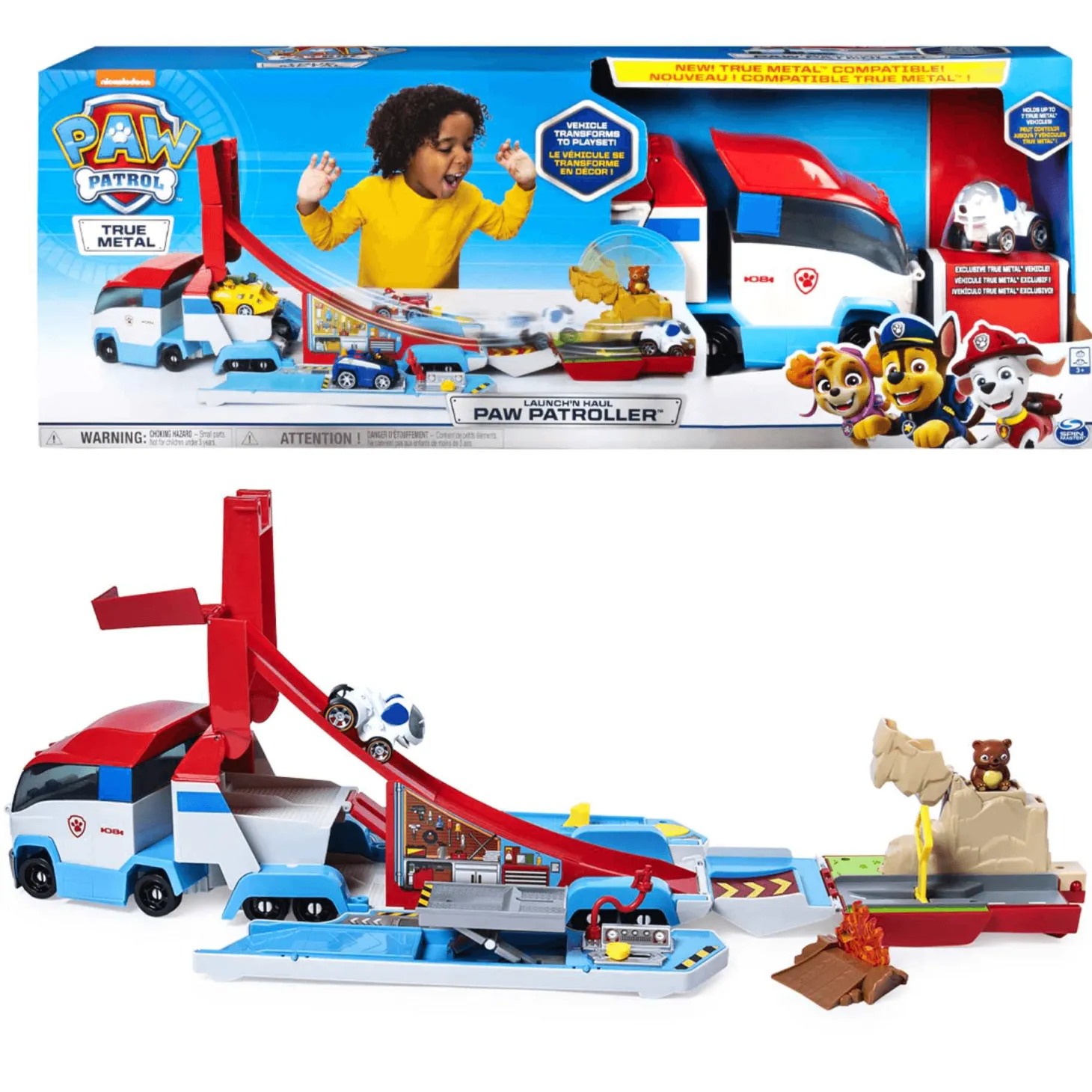 Paw Patrol Die Cast Playset Launch & Hau