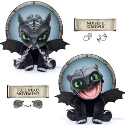 Peluche Real FX Desdentado – ¡Haz que el dragón cobre vida en tus manos!