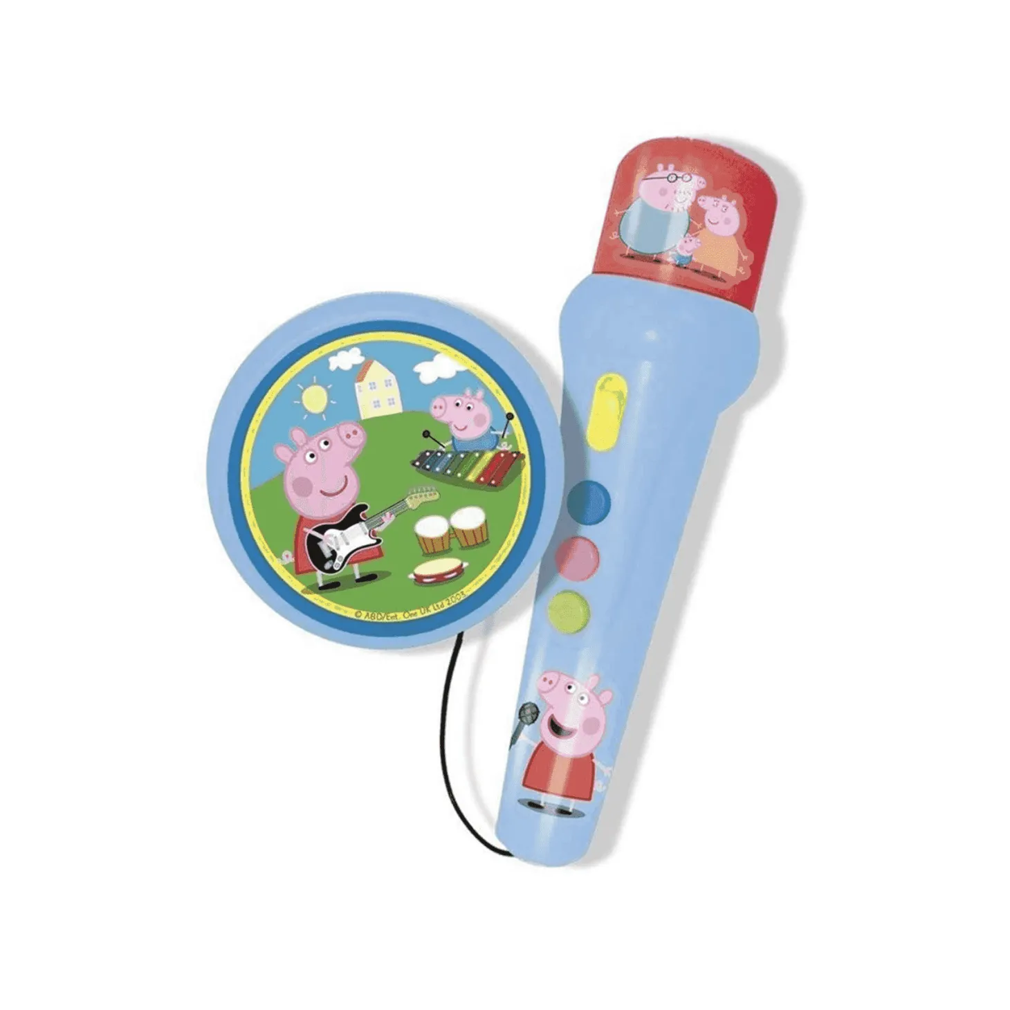Peppa Pig Micrófono con amplificador