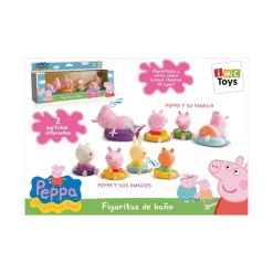 Peppa Pig Pack 4 Figuritas | Juguetes para el baño