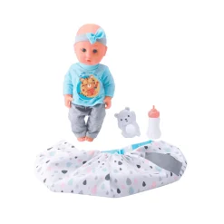 PequeBB Muñeca con pañuelo transportín